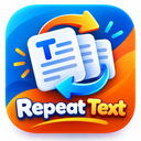 Repeat Text Logo